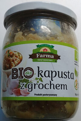 Bio kapusta z grochem