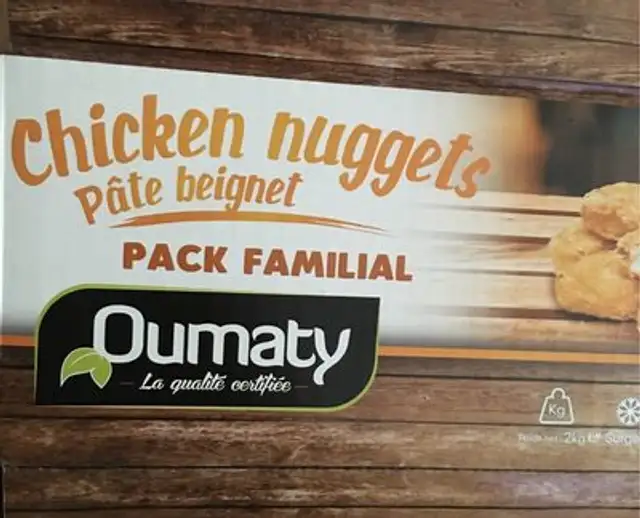 Chicken nuggets pâte beignet