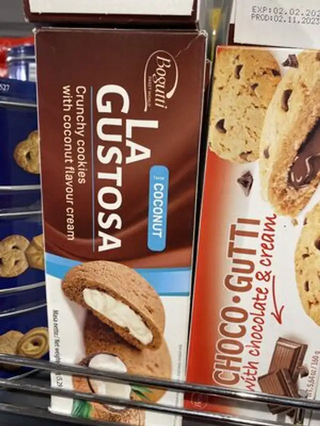 Biscuits à La Crème De Noix De Coco