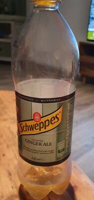 Schweppes ginger ale front packaging