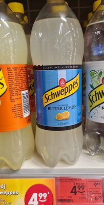 Schweppes butter lemon front packaging