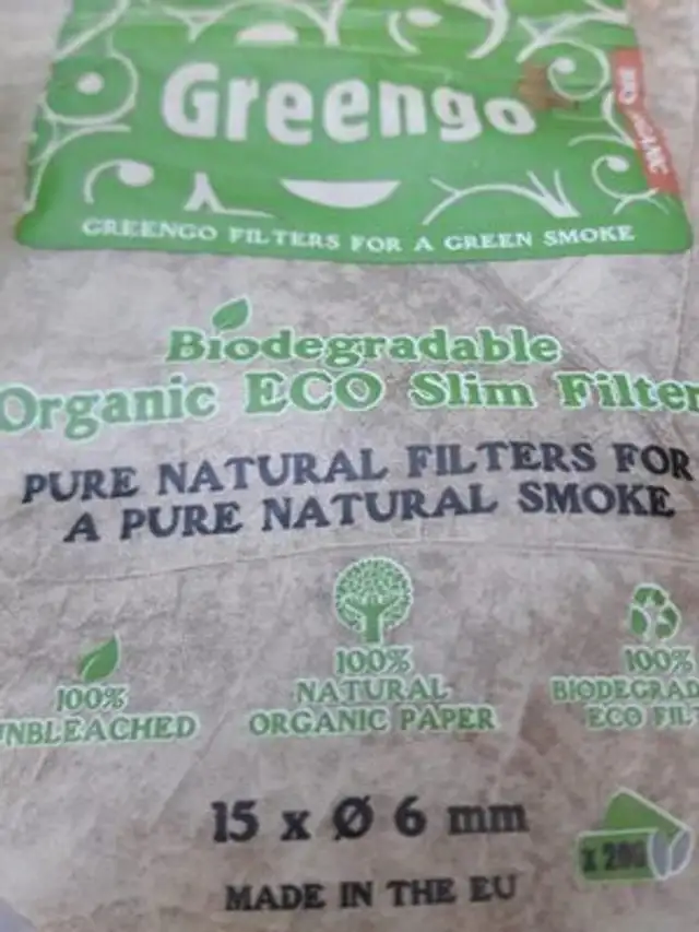 Organic ECO slim filters