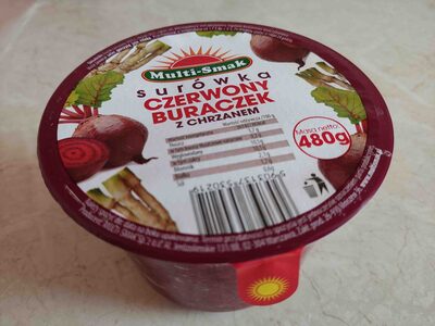 Surówka czerwony buraczek z chrzanem