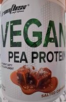 Vegan pea protein salted caramel