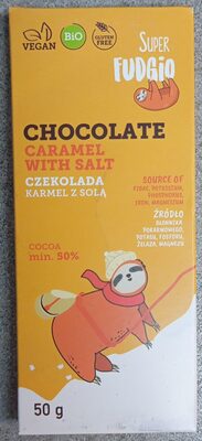 Chocolate Caramel w/ Salt front packaging