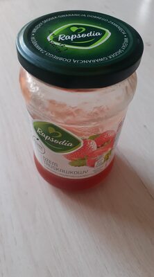 Dżem truskawkowy Rapsodia front packaging
