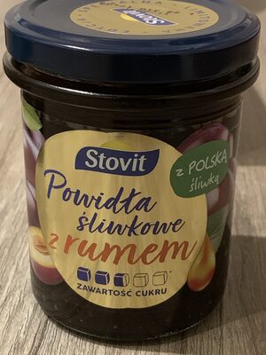 Powidła śliwkowe z rumem