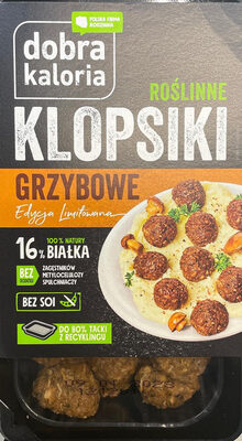 Roślinne klopsiki grzybowe