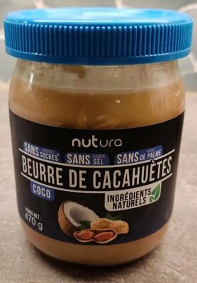 Beurre de cacahuètes coco