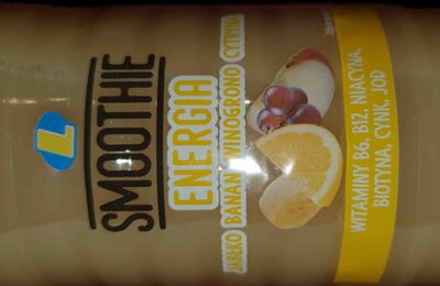 Lewiatan Smoothie Energia - sok jabłko, banan, winogrono, cytryna