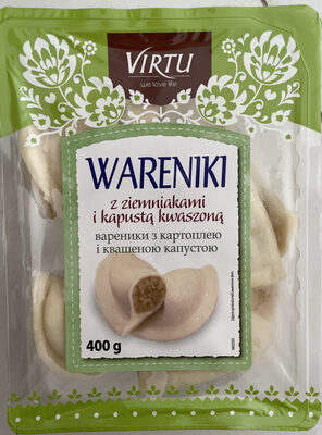 Wareniki z ziemniakami i kapustą kwaszoną