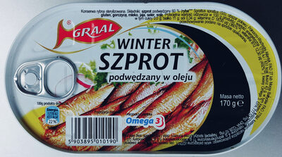 Winter szprot podwędzany w oleju