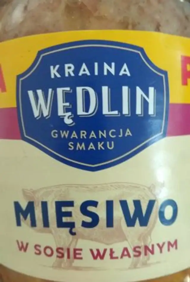 Mięsiwo w sosie własnym front packaging