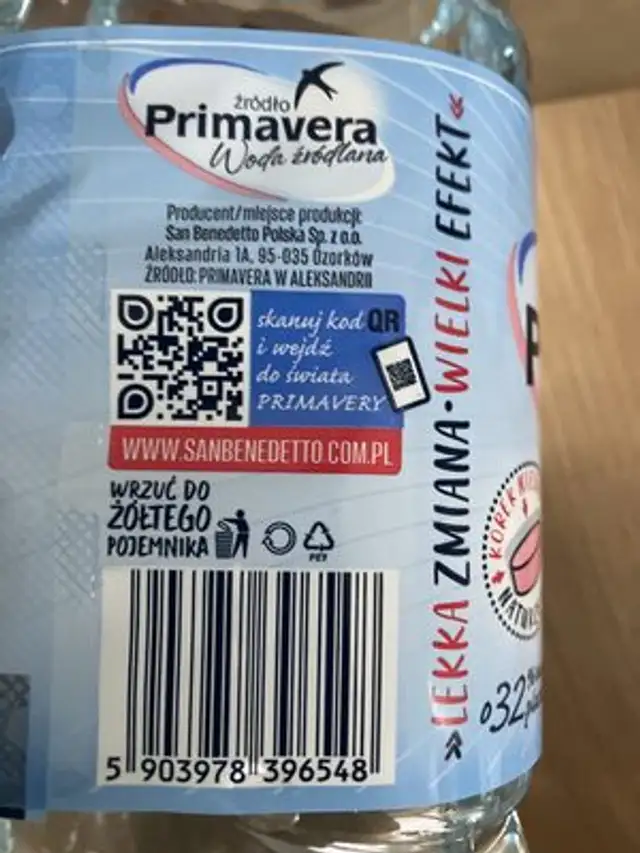 Unknown ingredients label