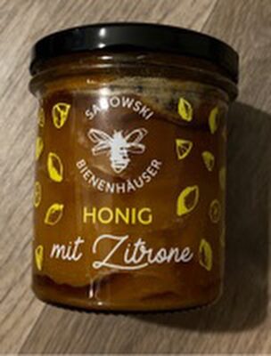 Honig mit Zitrone