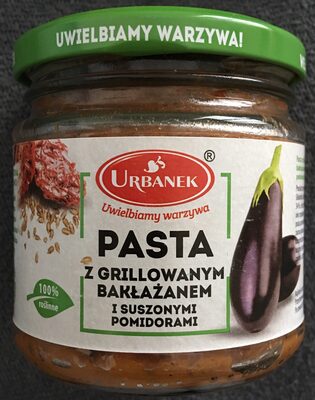 Pasta z grillowanym bakłażanem i suszonymi pomidorami