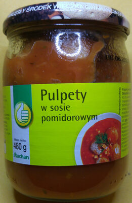 Pulpety w sosie pomidorowym front packaging