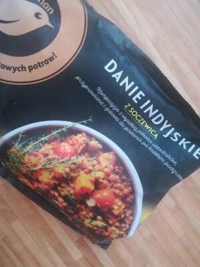 Danie indyjskie z soczewicą