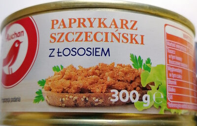 Paprykarz Szczeciński z łososiem.