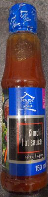 Kimchi hot sause front packaging