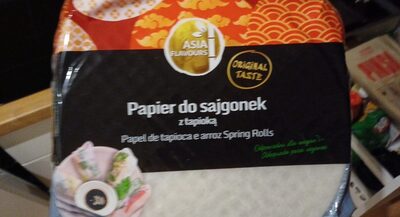 Papier do sajgonek z tapioką