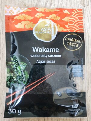 Dried wakame front packaging