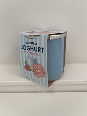 Joghurt mit Erdbeeren