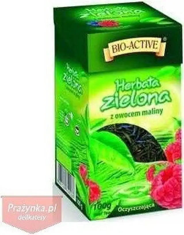 Herbata Bio-active Li Zielona Z Owoc Malin 100G