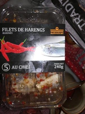 Filets de harengs Au Chili