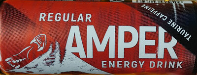 Amper Energy Drink front packaging