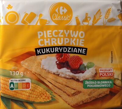 Pieczywo chrupkie kukurydziane