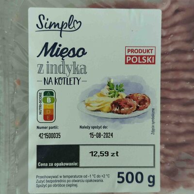 Mięso mielone z indyka