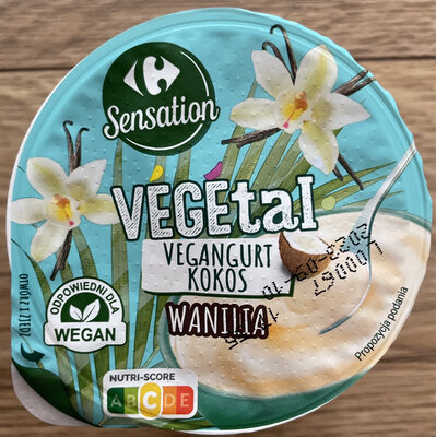 VEGEtal vegangurt kokos wanilia front packaging