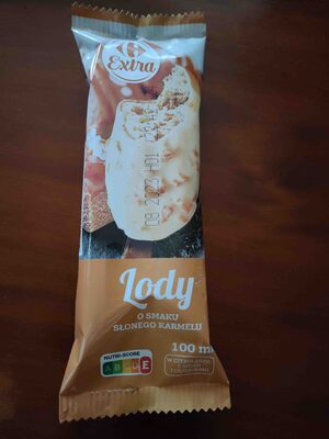 Lody o smaku słonego karmelu