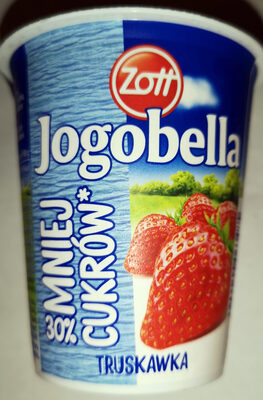 Jogurt truskawkowy front packaging