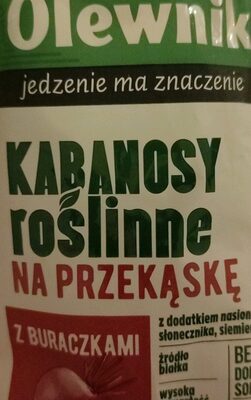 Kabanosy roślinne z buraczkami