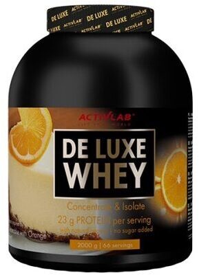 Activlab Deluxe Whey Cheesecake front packaging