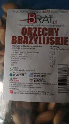 Orzechy brazylijskie