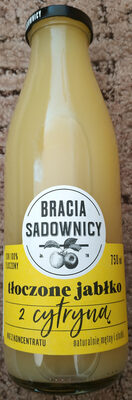 Tłoczone Jabłko z cytryną front packaging