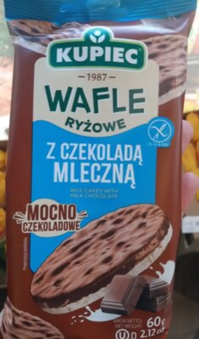 wafle ryżowe front packaging