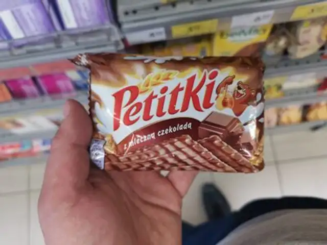 Petitki z mleczna czekolada