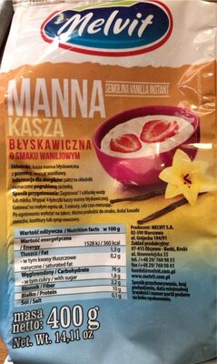 Manna zasza front packaging