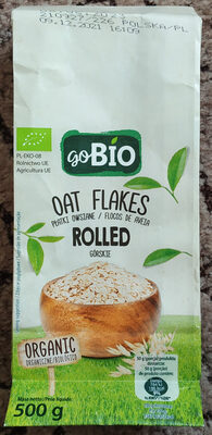 Płatki owsiane górskie front packaging