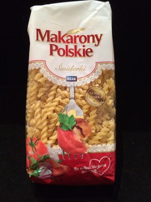 Swiderki spirals noodle pasta