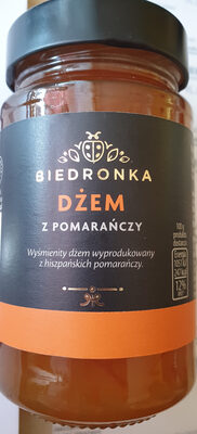 Dżem z pomarańczy front packaging