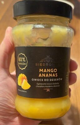 Owoce do deserów Mango i ananas