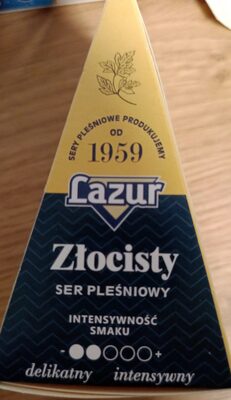 Złocisty ser pleśniowy