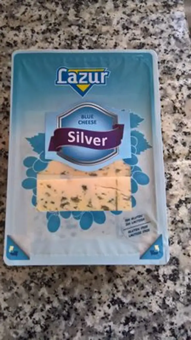 Queso Blue cheese Silver 50%MG/ES en lonchas front packaging