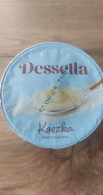 Kaszka manna na mleku i śmietance