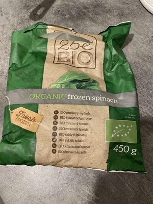 BIO mrożony szpinak